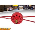 ZC-L31 Wheel Resistance Cable Lockout , CE 119g  PVC Coated Lockout Tagout for sale