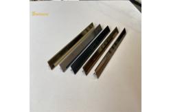 China 304 T Slot Stainless Steel Tile Trim Mirror Finish Width T6-T50 supplier