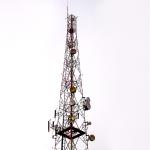 30m/S High Density Telecommunication Steel Tower Transmission Lattice for sale