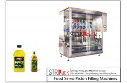 China Automatic 5L Edible Cooking Oil Filling Machine PLC Control 8 Nozzles supplier
