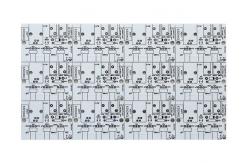 China IATF16949 LPI Double Sided PCB Board 175um Aluminum LED PCB Board supplier