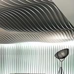 U Shape Stretch Aluminum Baffle Ceiling Soundproof Waterproof Metal False Ceiling Tiles for sale