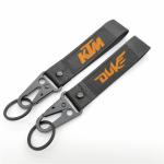 KTM Duke Custom Woven Key Lanyards - Bold Motorcycle Branding + Anti-Slip Textured Straps + Pro-Grade Clips for sale