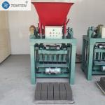 Roadside Stone Molding Machine Concrete Semi-automatic Hollow Brick Making Machine