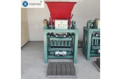 China Roadside Stone Molding Machine Concrete Semi-automatic Hollow Brick Making Machine supplier