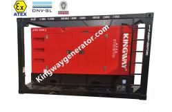 China IP55 Protection ATEX Zone 2 Equipment 100KVADiesel Generator Integrated Lifting Frame supplier