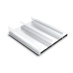 Shiny Silver Interior Sliding Window 6063 Aluminum Channel Extrusions