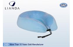 China Custom Car Cooling Gel Pillow , Memory Foam Massage Travel Neck Pillow supplier