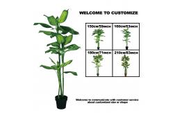 China Anti UV Potted Evergreen Plants Artificial Landscaping Faux Trees supplier