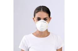 China Customized Disposable Dust Mask , FFP1/ FFP2 Cup Mask With Valve supplier