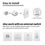 Home Automation Zigbee Smart Switch ABS PC