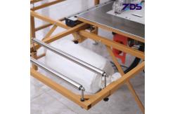 China 4500r/Min To 13000r/Min Sliding Table Saw Machine With Foldable Double Rail supplier