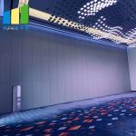 Aluminum Frame Fabric Acoustic System Davao Foldable Sliding Partition For Meeting Room for sale