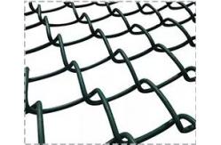 China 75mm Chain Link Mesh Fencing Hot Dipped Galvanized Pvc Coated supplier