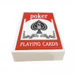 300g SGS Custom Printed Playing Cards Plastic Poker With Logo Pattern 350gsm for sale
