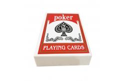 China 300g SGS Custom Printed Playing Cards Plastic Poker With Logo Pattern 350gsm supplier