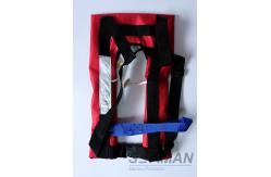 China 150N EN / ISO Automatic Inflatable Life Jackets 210D Nylon TPU Single Air Chamber supplier