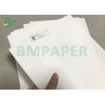 Eco - Friendly 120G 144G White Tear resistant Paper / Stone Paper Sheets