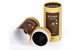 China Customised Foam Pad Bottom Packaging , Cream Packaging Cardboard Tubes supplier