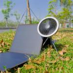 HEBRONFAN Tent Fan With Remote Aluminium Alloy 204x140x362mm for sale