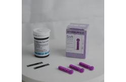 China OEM Glucose Meter Test Strips And Lancets Code Free 1 Year Lifetime supplier