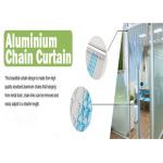 Modern Office Chain Link Curtain Wall , Multifunctional Aluminium Chain Fly Curtain for sale