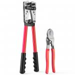 Industrial Alloy Lug Terminal Crimper , Practical Battery Lug Crimper Tool for sale