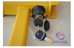 China Anti Static Shockproof Adjustable 8 Holes 48cm Car Wheel Lock supplier