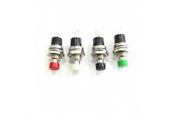 China PBS-110/PB05A 7MM Small keyless button switch circular self-reset 2 pin supplier