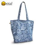 Foldable Promotional Canvas Tote Bags With Logo Reusable 47×68 cm Size for sale
