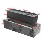 Upgrade Your Space With A Remote Control Embedded Water Steam Fireplace Freestanding Design for sale