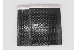 China Black Metallic Shipping Envelopes , 4 * 6 Inch Bubble Shipping Envelopes supplier