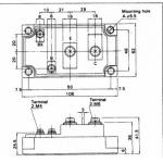 IGBT Power Module 1DI300ZA-100-01 POWER TRANSISTOR MODULE FUJITSU IGBT Power Module for sale