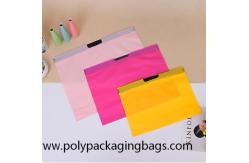 China Gravure Printing 0.07mm Thickness LDPE Plastic Drawstring Shoes Packaging Bags With Handle supplier