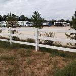 White Color 3rails 4 Rails Plastic Horse Fence Vinyl Farm Fence For Secure for sale