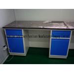 ISO9001 Steel Chemistry Lab Bench Multifunctional With Sink Table for sale