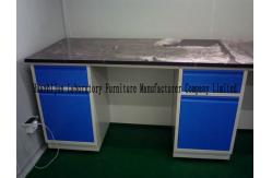 China Medical Practical Chemistry Lab Bench Table With Sink Multipurpose supplier