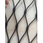 Durable Stainless Steel Ferrule Mesh , Hand Woven black Wire Mesh