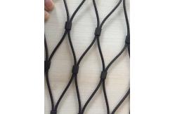China Durable Stainless Steel Ferrule Mesh , Hand Woven black Wire Mesh supplier