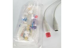 China Single Channel PVC Disposable Pressure Transducers Edward Connector supplier