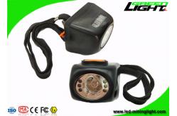 China Digital Screen IP68 Hard Hat Led Lights 8000lux High Brightness Lightweight PC Body supplier