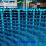 Automated Fin Stamping Press Machine For Heat Exchanger Coil
