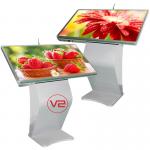 Interactive Computer Touch Screen Kiosk 0.284mm Pixel Pitch Full HD Picture Resolution