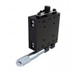 Manual Displacement X Axis Rack And Pinion Table With Micrometer Head