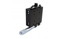 China Manual Displacement X Axis Rack And Pinion Table With Micrometer Head supplier
