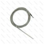Stainless Steel RTD PT100 Class A With Fiberglass Braided Insulated Cable for sale