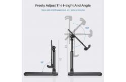 China Universal Foldable Metal Desktop Phone Stand Holder RoHS Approved supplier