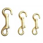 Brass Bolt Snap Open End Trigger Snap Hook Bronze Fixed Eye Hooks for sale