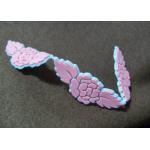 Embossed Custom Clothing Patches , Pvc Rubber Labels wiht Sew-On Badge Type for sale