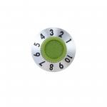 Custom Silver Metal Knob For Rotary Potentiometer With D Type Shaft for sale